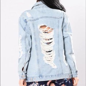 Fashion nova denim jacket